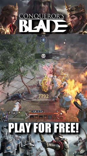 Conqueror's Blade -🤩🤩🤩🤩🤩 PLAY FOR FREE! #Shorts#ConquerorsBlade#CB