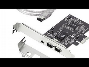 ELIATER PCIe Firewire Card IEEE 1394 Controller Card / Desempacando.