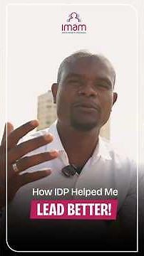 Empowering Leaders: Imam’s Journey from Malawi to Transformation 🌱 | #IDP #Islam #Muslim #IDPImpact