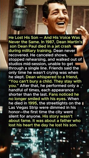 His Son Died in a Jet Crash — And Dean Martin Was Never the Same
