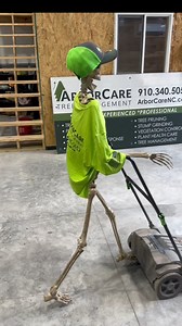 Nothing spooky here—just keeping the shop clean. 粒 | ArborCare Tree Management LLC | Facebook