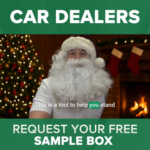 🎄 Car Dealers — with the holiday season here, there’s no better time to talk about something that impacts every part of your business: Appreciation. Because when customers feel appreciated, they: ⭐ Come back for service ⭐ Refer friends family ⭐ Leave 5-star reviews ⭐ Buy their next car from YOU But staying consistent is hard. That’s where DealerCards comes in. We automate 3–5 years of meaningful customer follow-up triggered directly from your DMS: 🎁 Thank-you cards 🎁 Gourmet fudge brownies 🎁
