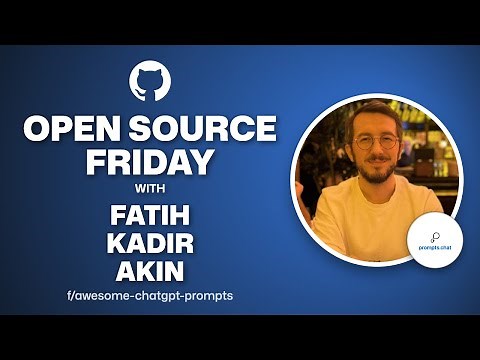 Open Source Friday with Prompts.chat