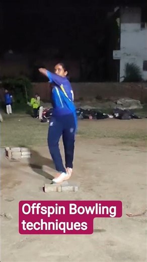 Offspin Bowling Techniques..... #cricket #offspin #offspinbowling #offspinner #bowlingrunups