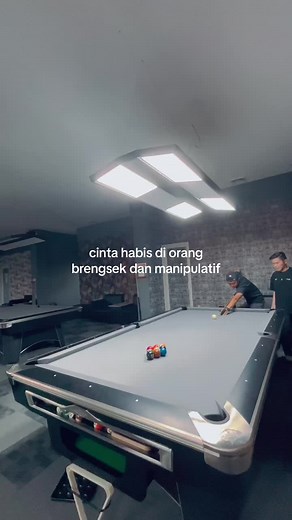 Engaging Pool Table Game Night in a Modern Setting