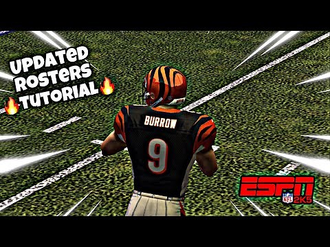 Updated Rosters Tutorial For NFL2K5 (PCXS2) on Xbox Series X Tutorial🔥