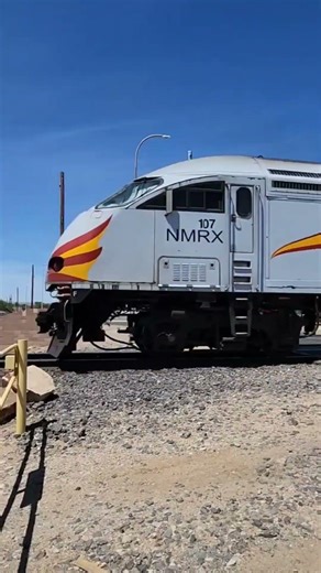 Albuquerque's Commuter Train | The Rail Runner #albuquerque #youtubeshorts #train