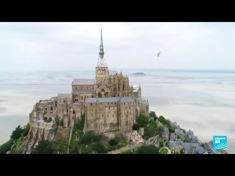 Summer overtourism plagues France's historic Mont-Saint-Michel