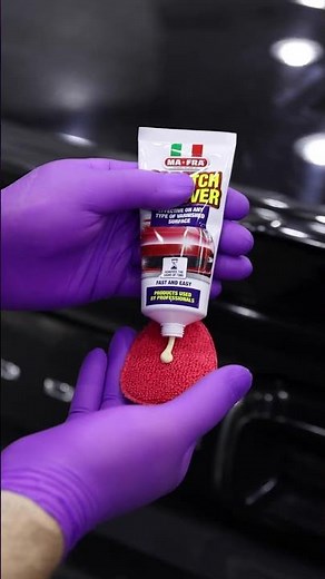Kit Rimuovi Graffi di Mafra è dedicato per eliminare i graffi superficiali della carrozzeria