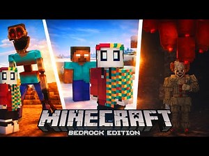 🔥TOP 3 BEST HORROR ADDONS FOR MINECRAFT PE 1.21 UPDATED (mcpe bedrock mods)!