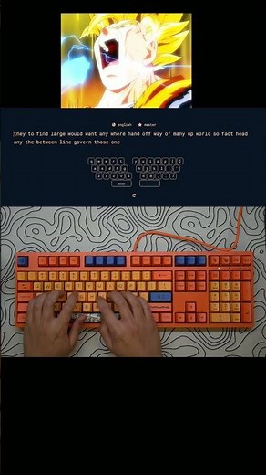 Dragonball Z Keyboard from Akko Stock