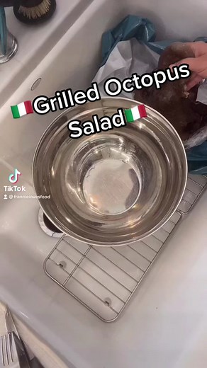 Authentic Italian Grilled Octopus Salad Recipe