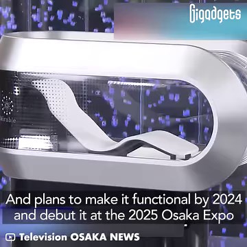 Inspired by an egg-shaped "human washing machine" created in 1970, this machine will give you a surreal bathing experience. Usoyaro is a "human washing machine" that thoroughly cleanses your body with high-speed microbubbles while playing AI-controlled relaxation videos tailored to you. The machine was inspired by an egg-shaped Ultrasonic Bath from Sanyo Electric, which was exhibited at the Osaka Pavilion at the 1970 Osaka Expo. Usoyaro has been developed by Osaka-based technology company Scienc
