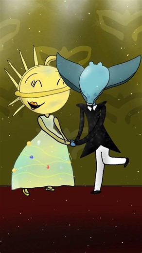 Galaxy girl and Stingray dancing 💃 🕺 (tms animatic)