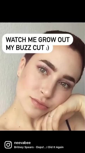 Britney's Buzz Cut Hair Growth Journey