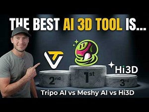 There's 1 AI 3D Model Generator That ACTUALLY Works!