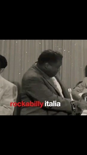 #fatsdomino Antoine Dominique Domino Jr. (February 26, 1928 – October 24, 2017), known as Fats Domino, | Rockabilly Italia