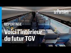 “A bar car on 2 floors”: discover the interior of the future TGV
