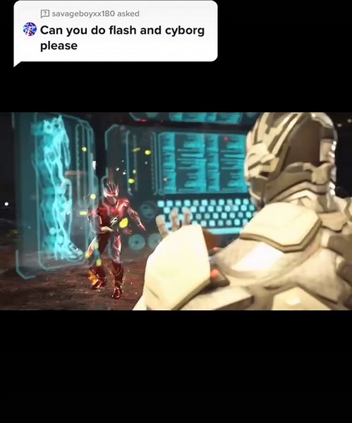 Injustice 2 Gamer's Requested Intro with Flash and Cyborg