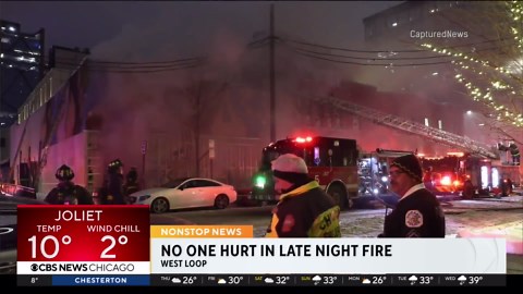 No one hurt in West Loop Chicago restaurant building fire