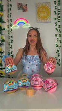 [ASMR] UNBOXING MY *FIRST EVER* VIRAL MYSTERY DUMPLINGS!!!😱🥟🌈💞 (RARE GOLDEN FIND?!😭✨) #Shorts