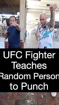 How to Do 1-2-3 Punch Combo taught by UFC Fighter
