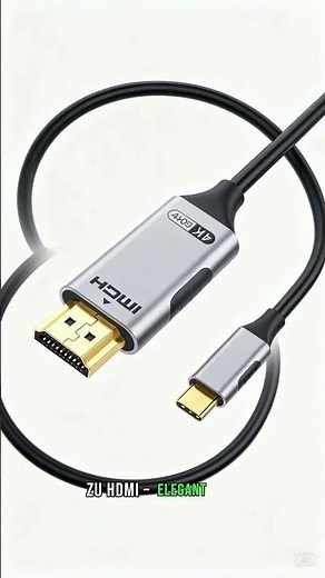 4K 60Hz USB C to HDMI Cable Type C Adapter HDTV Converter Cable for iPhone 15 TV Converter