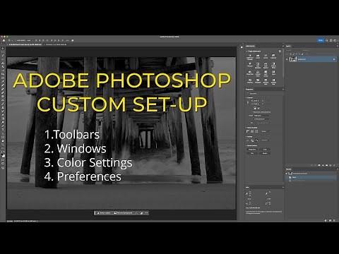 Adobe Photoshop Set Up-Preferences, Toolbars, Color, & Windows