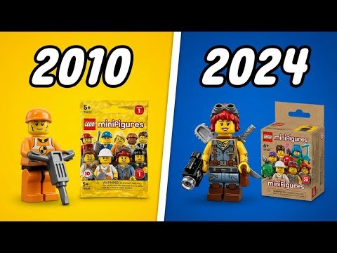 16 Years of LEGO CMF: From Series 1 to Mr. Gold! To Team GB And Series 29 | Bags To Boxes
