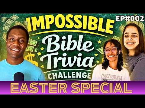 2 Christians vs $100 Impossible EASTER Bible Trivia Challenge