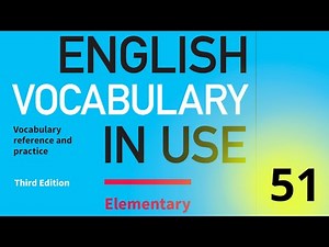51. Cambridge English Vocabulary In Use || Elementary || Unit 51|| Days, Months, Seasons
