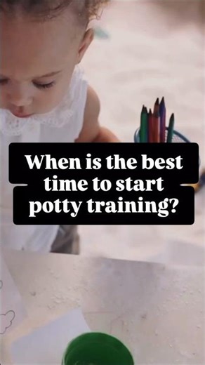 When should I start potty training? It's not about age...it's more about timing.