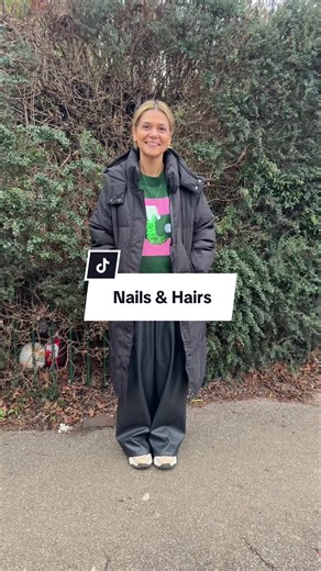 Nail and hair day for us girlies 💗🥰 #nails #hair #fyp | hair