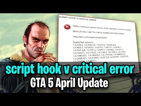 How To Fix 100% Script Hook V Critical Error In GTA 5 ✅ GTA 5 Script Hook V Error Fix Now