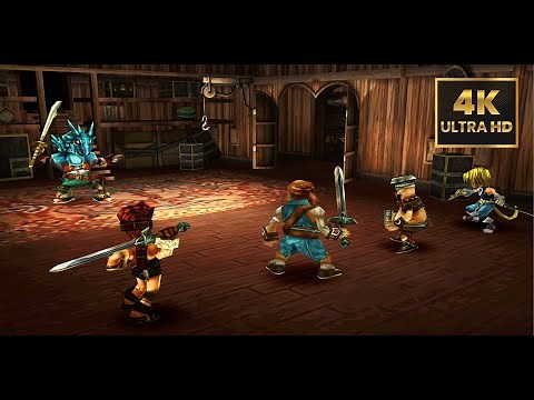 Final Fantasy 9 IX 4k 60 FPS Remastered Gameplay Duckstation + Reshade | PS1 Emulator