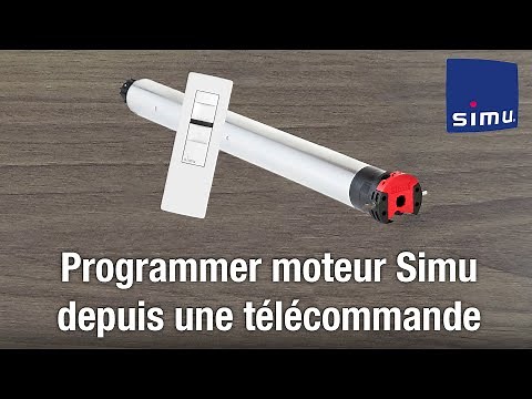 Program Simu remote control and its motor (Reset) - 100% Roller Shutter