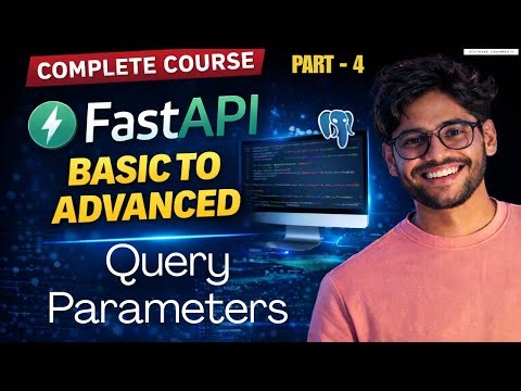 Query Parameters in FastAPI | Part 3 | FastAPI Complete Course