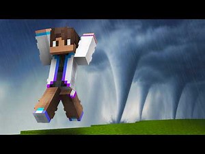 Minecraft but Tornadoes SPAWN When Jumping!