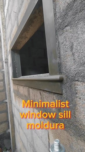 Concrete Window Sill Moulding Design Ideas