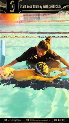 How to Kick Correctly in Freestyle Swimming 🦵 | Flutter Kick Tutorial | Skill Club Swimming Academy