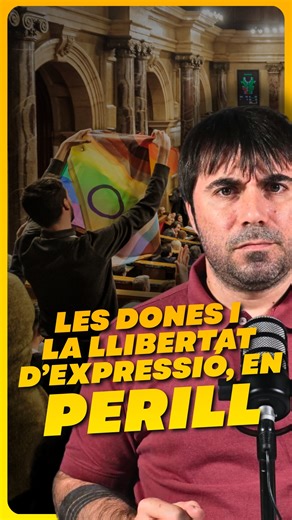 Arnau Borràs | E-Notícies on Instagram: "🔴 El Parlament aprova una llei LGTBI que posa en perill les dones i la llibertat d'expressió. 🎥 Vídeo sencer a YouTube. (Subtítols generats automàticament.) 🤝 Només els mitjans que no reben subvencions són realment lliures. Fes-ho possible! 👉 Subscripcions i donatius: + info a la bio del perfil"