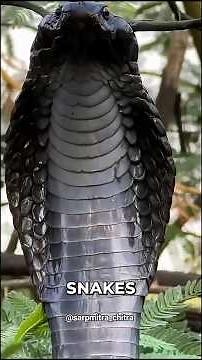 The Truth About the Indian Cobra… Wait for the Twist! 🐍⚡ #animals #venomouscreatures #wildlife