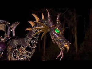 Festival of Fantasy parade floats arrive to Magic Kingdom at Walt Disney World