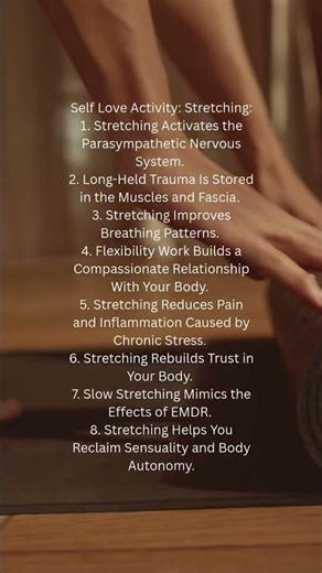 Self Love Activity: Stretching