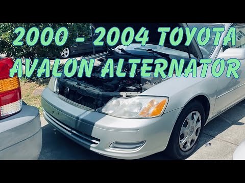 2000 - 2004 Toyota Avalon Alternator Replacement