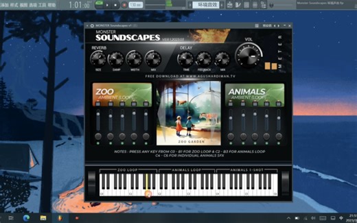 免费音源/环境音效/Monster Soundscapes/VST