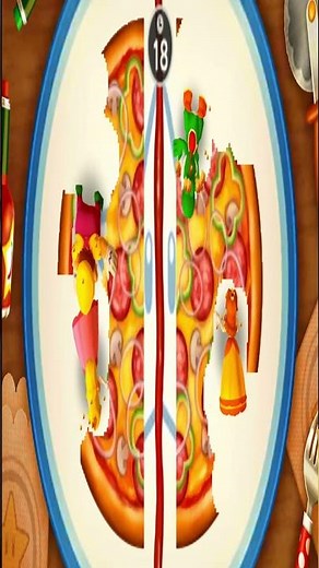 Mario Party The Top 100 – Fatsa Pizza 🍕 A Thrilling Pizza-Slicing Battle