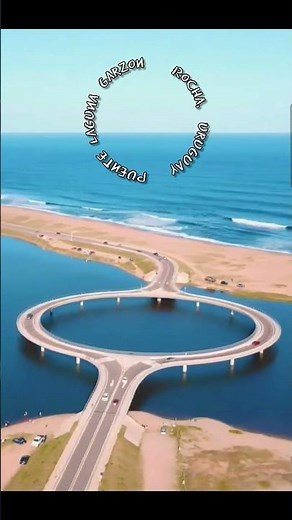 Puente Laguna Garzon, Rocha, Uruguay