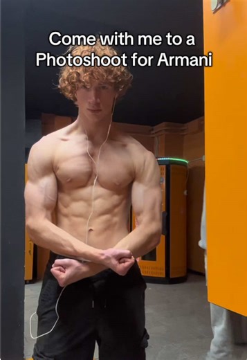 First Ecommerce Job Photoshoot for Armani