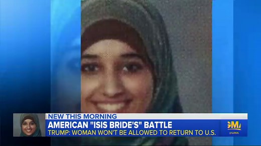 American ISIS bride banned from US